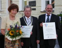 Träger der Bürgermedaille 2009 -  Martha Berger und Wilhelm Graessle