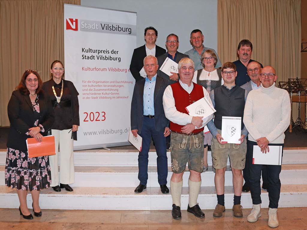 Träger des Kulturpreises 2023 - Kulturforum Vilsbiburg e. V.